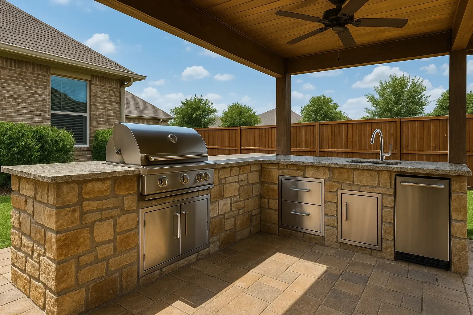 Designing and Maintaining Your Outdoor Kitchen in Texas